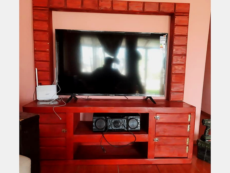 mueble cafe sala tv chile