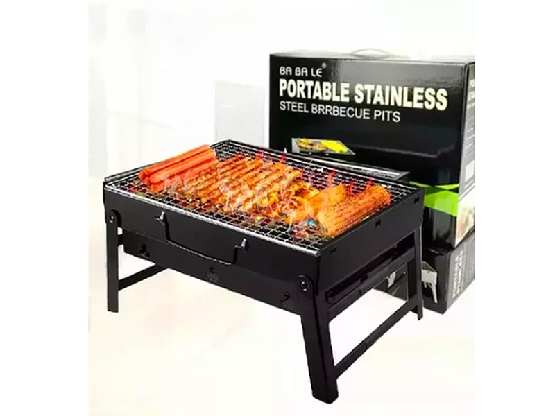 Mini Asador Carbón Portátil Chile