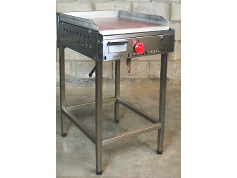 Plancha Churrasquera Lisa 50x60 Inox Chile