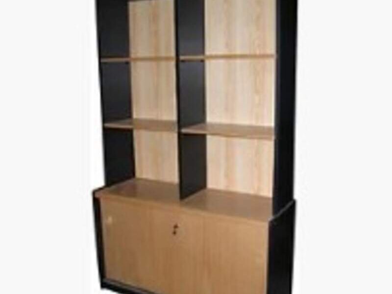 Biblioteca oficina doble