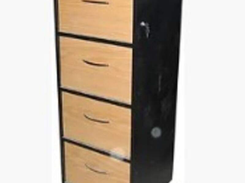 Archivador madera y aluminio