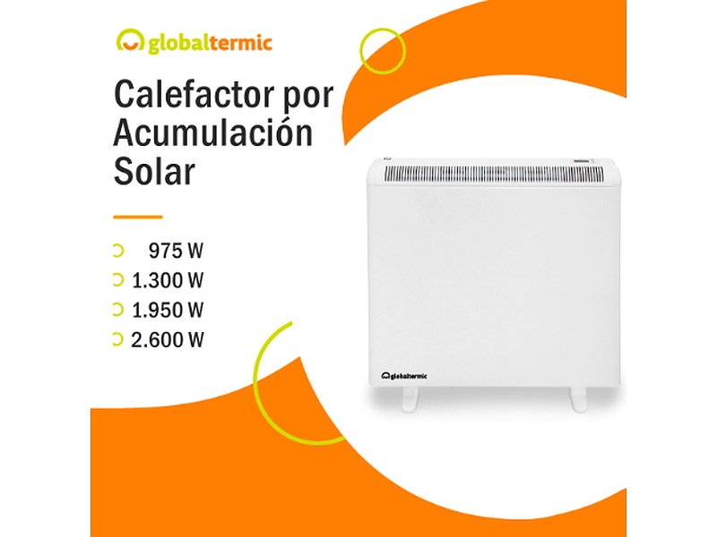 Calefactor Acumulación Solar Chile