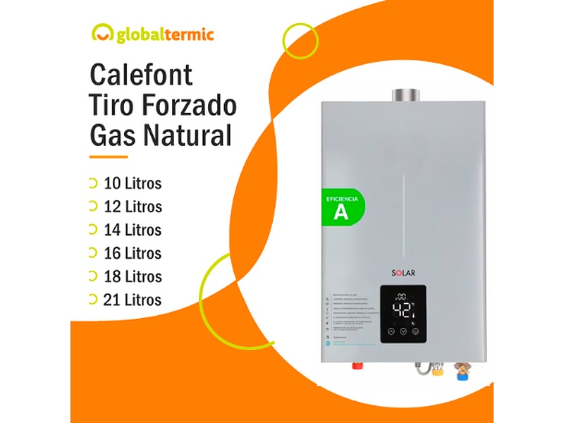 Calefont Tiro Forzado Gas Natural Chile