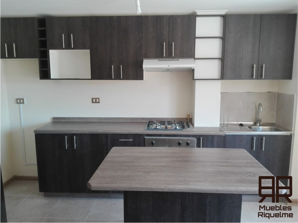 Mueble de cuarzo rallado de cocina Chile