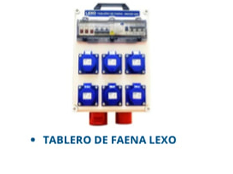 Tablero de faena Lexo Chile