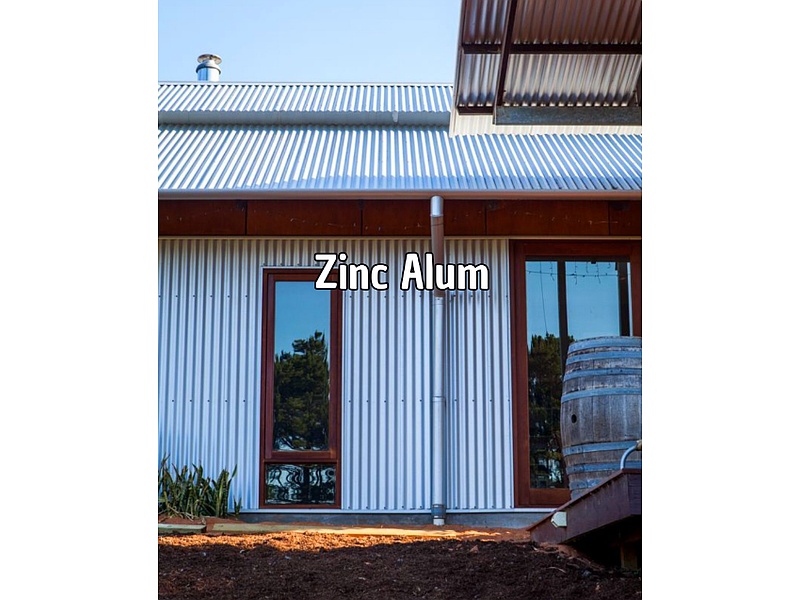 Zinc Alum revestimiento Chile