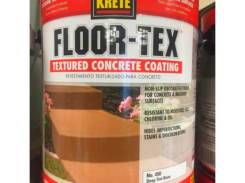 Recubrimiento texturizado para pisos de concreto Chile