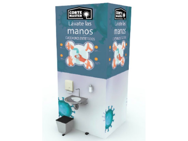 Lavamanos Portátil Metálico Chile