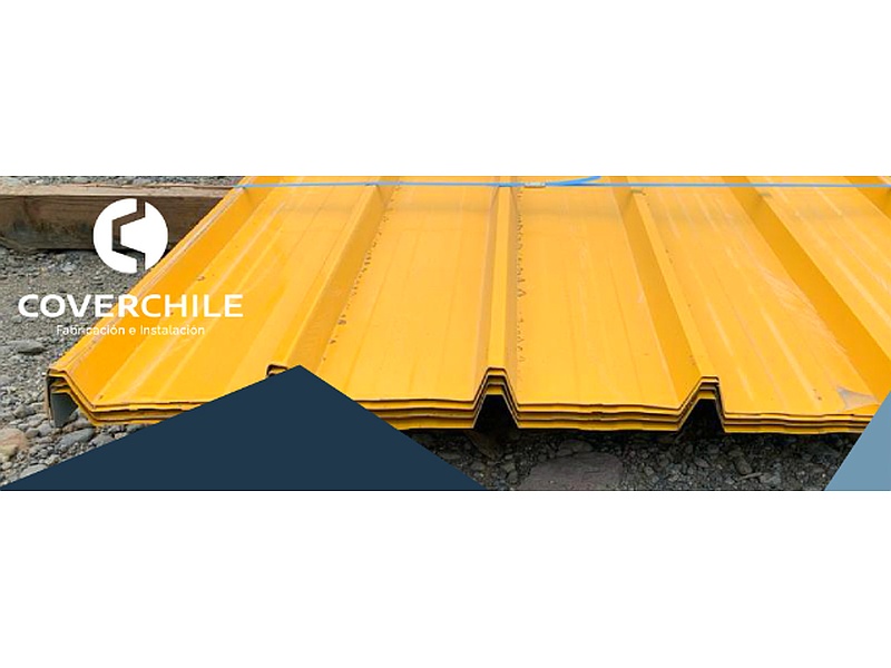 Planchas trapezoidales cch-40 Chile