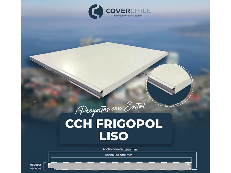 Panel CCH Frigopol Liso Chile