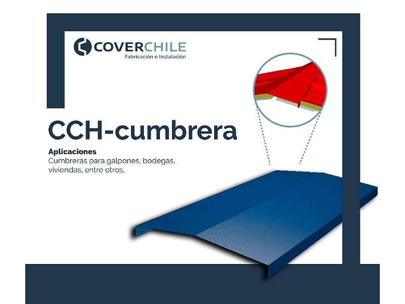 Cubierta CCH-cumbrera Chile