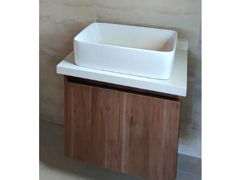 Mueble de Baño Blanco Nogal Chile