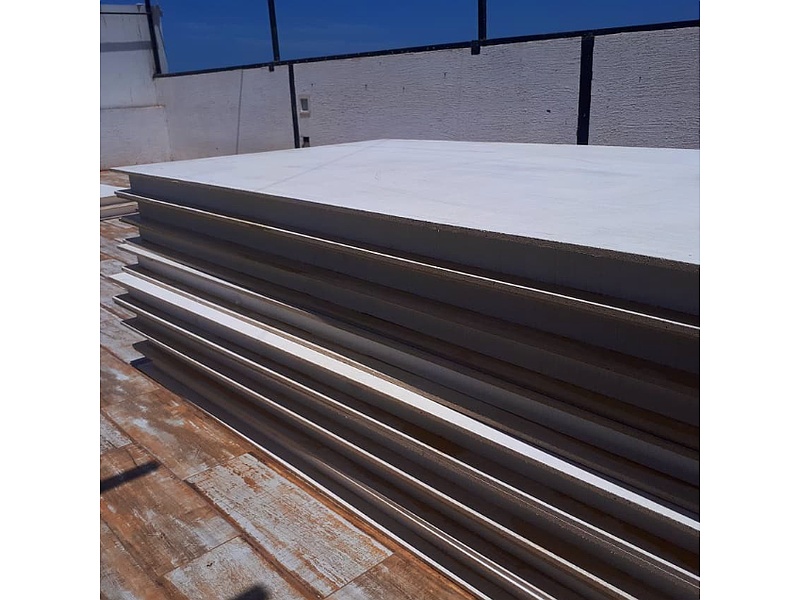 Paneles SIP muro para terraza Chile