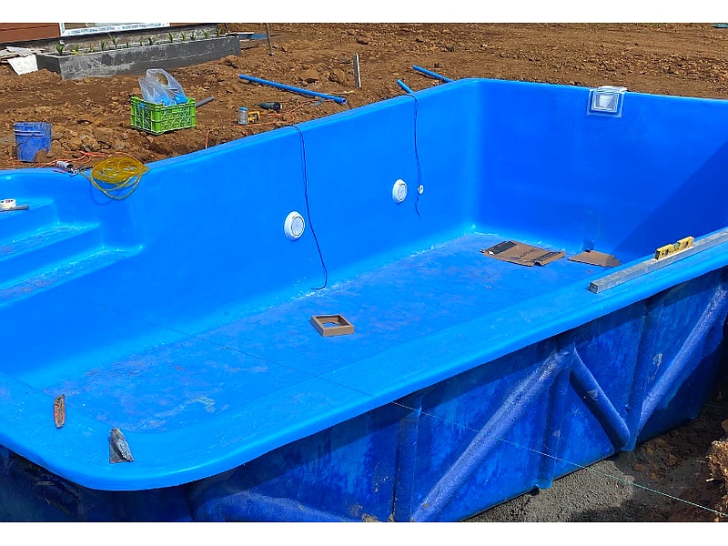 Piscina 9x3,40 Chile