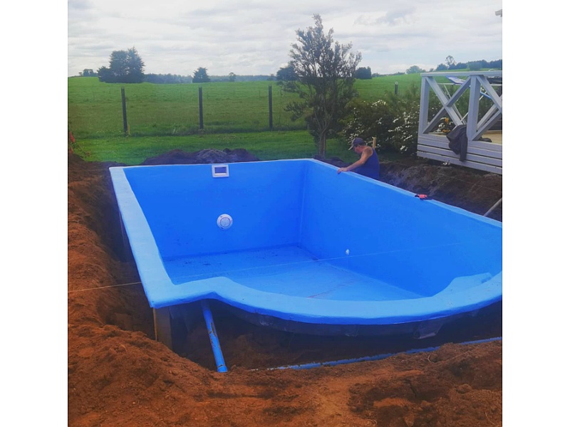 Piscina 7x3,40 Chile