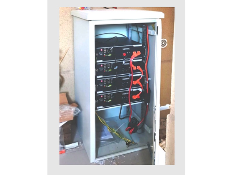 Rack Outdoor porta baterias de LITIO Rackeables  Chile