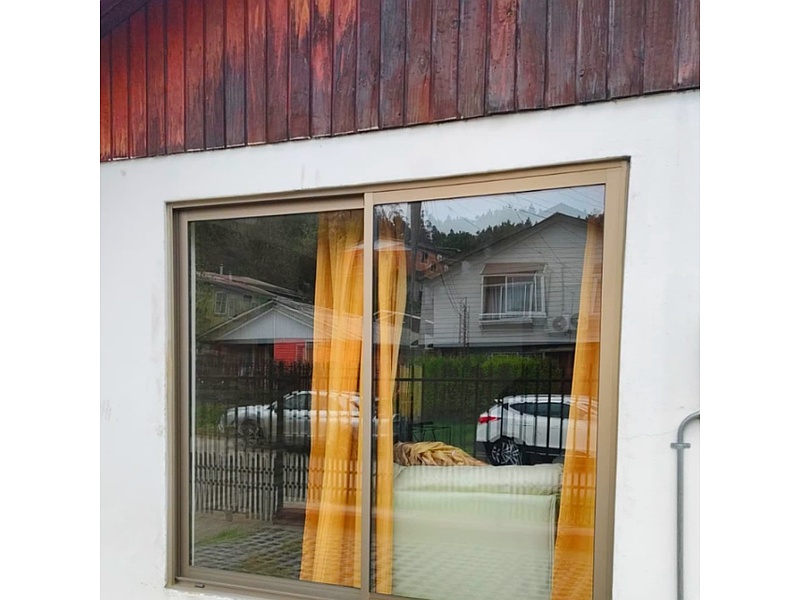 Ventanas termopanel color titaneo Chile