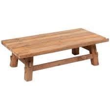 Mesa de exterior cuadrada de madera Chile