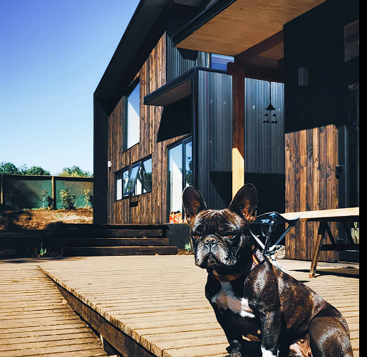 Diseño de terraza residencial por arquitectos Chile