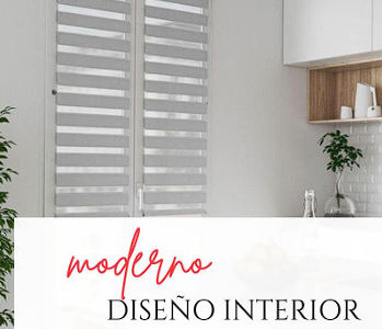 Cortina zebra moderna para interiores Chile