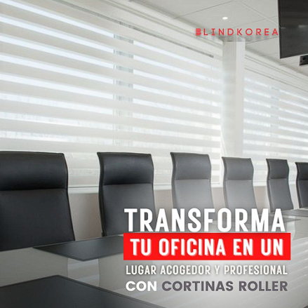 Cortinas zebra elegantes para oficinas Chile