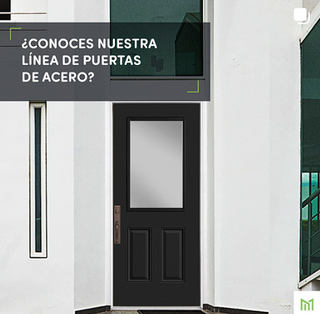 Puerta estilo minimalista para interiores Chile