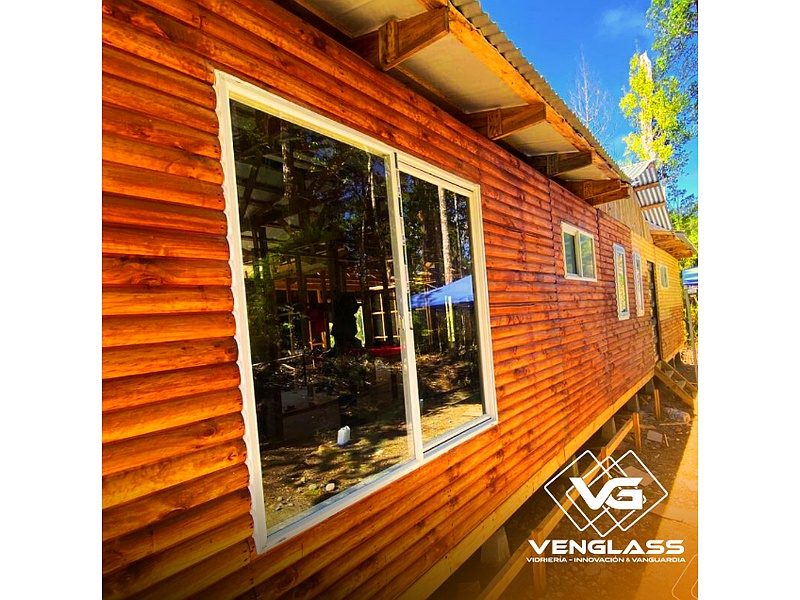 Ventana corrediza de PVC Chile