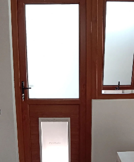 Ventana panorámica de vidrio para baño Chile