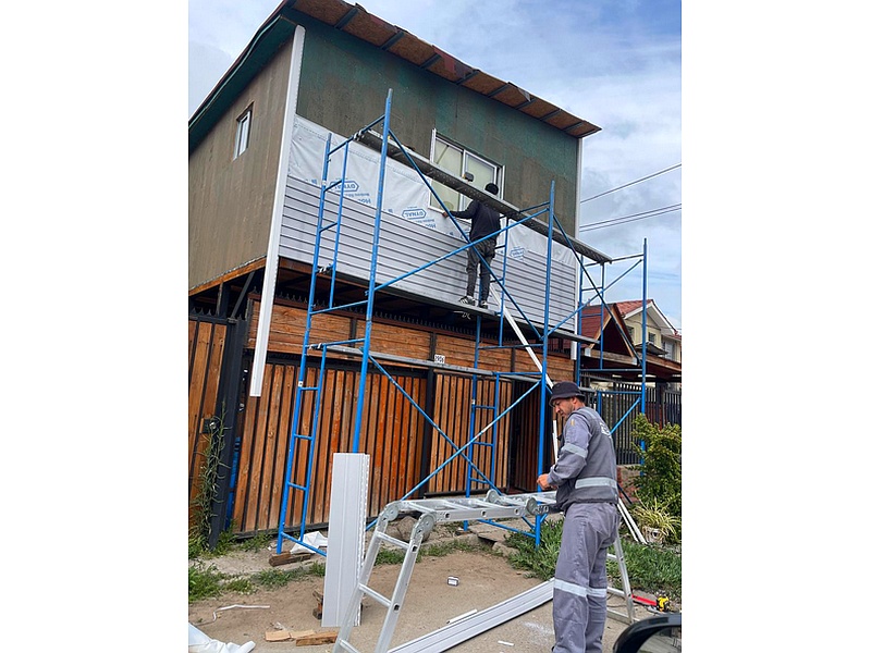 Diseño Casa Dos Pisos Chile Siding - Project