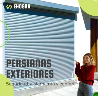 Persiana exterior enrollable Chile