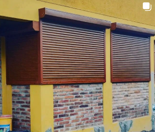 Persianas de aluminio reforzadas Chile