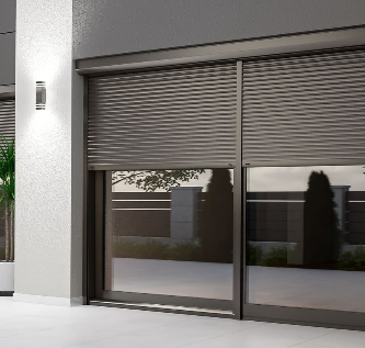 Persiana de seguridad motorizada Chile