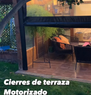 Cierre de Terraza con Persianas Chile