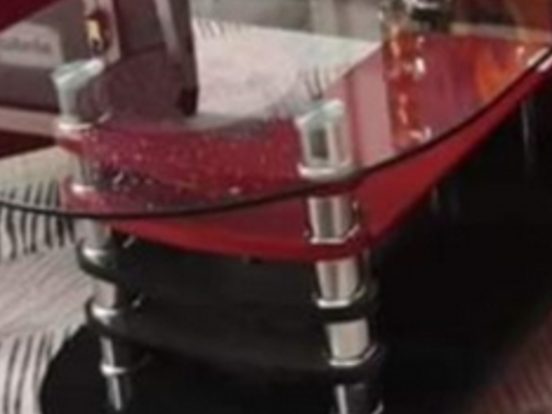 Mesa de vidrio