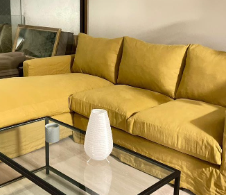 Sofá amarillo modular Chile