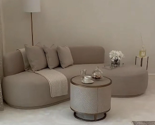 Sillones redondos beige Chile