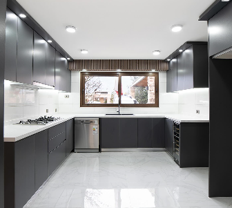 Cocina en estilo minimalista Chile