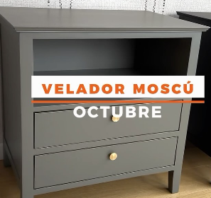 Velador de madera Mosco Chile