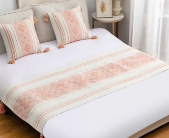 Cama con Edredón coral Chile