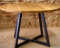 Mesa con patas metálicas Guatemala