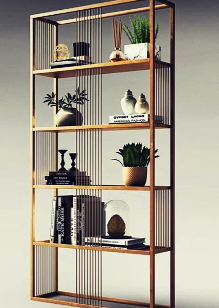 Estante decorativo con diseño industrial Chile