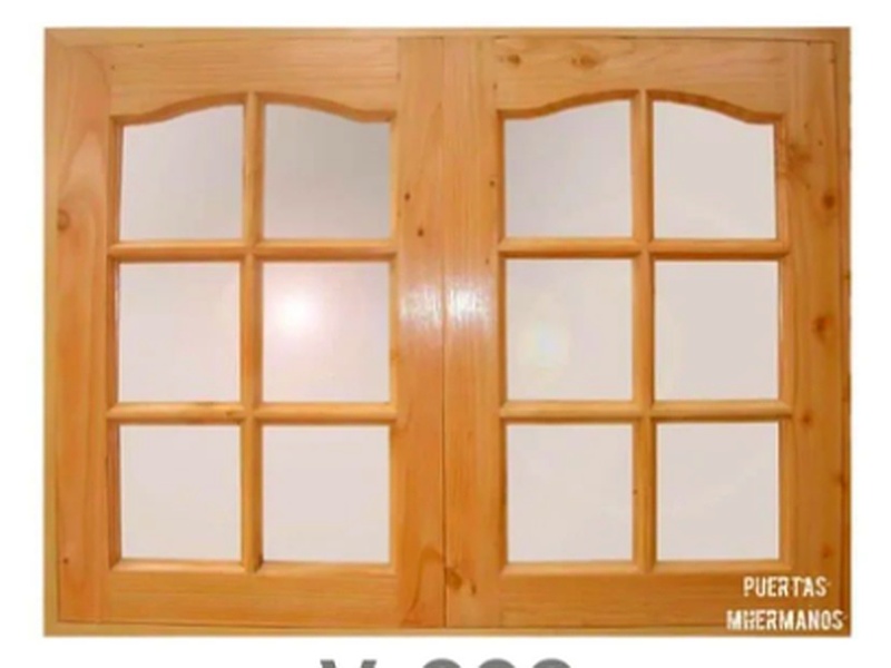 Ventana madera tipo arquitectónica Chile