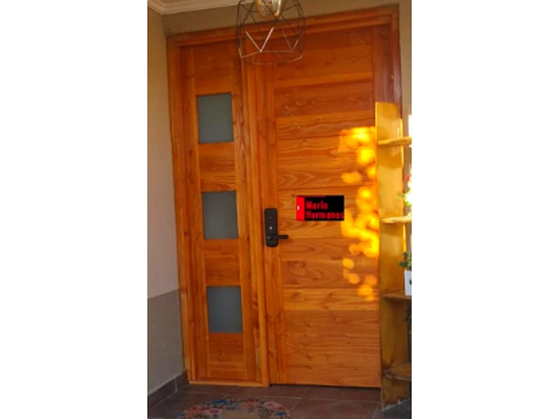 Puerta Decorativa Nogal Sala Chile