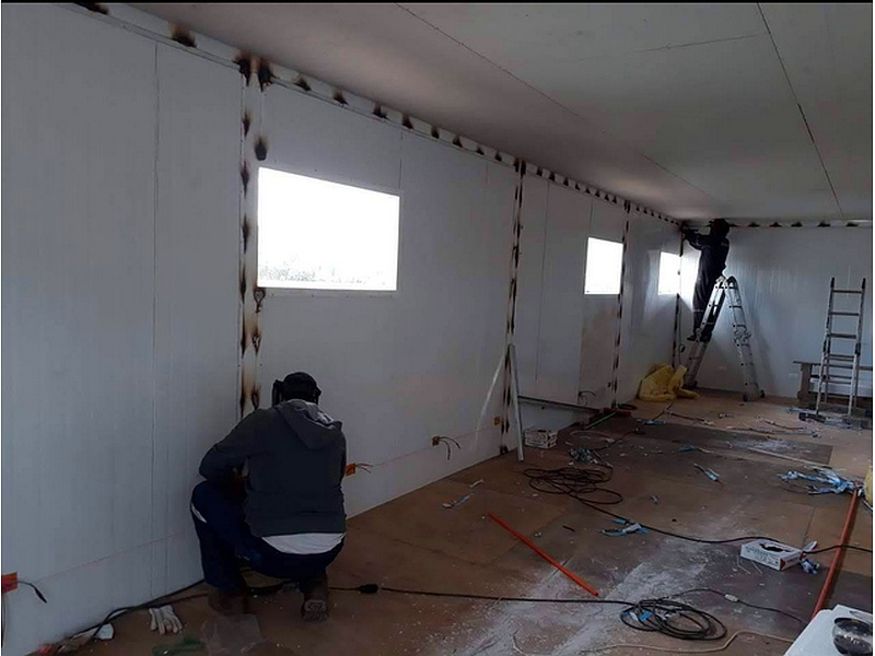 Construcción Paredes Casa Chile Construcciones Jorquera