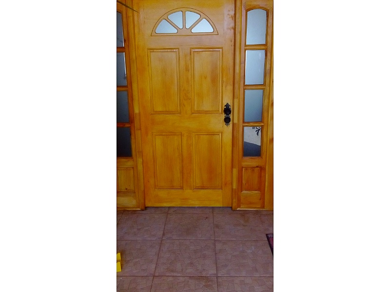 Puerta Madera Gran Santiago