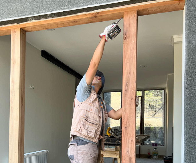 Rehabilitación de espacios interiores con estructuras de madera Chile