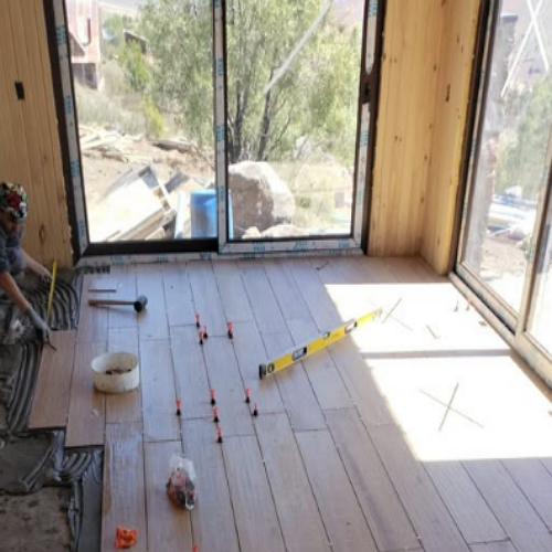 Trabajos en construcción