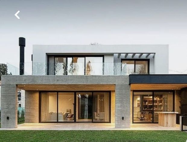 Arquitectura de casas modeladas Chile