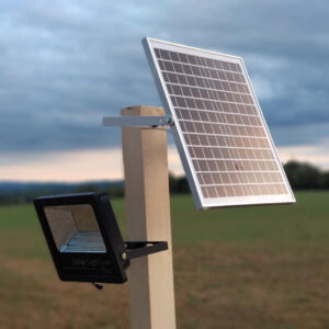 Iluminación solar exterior